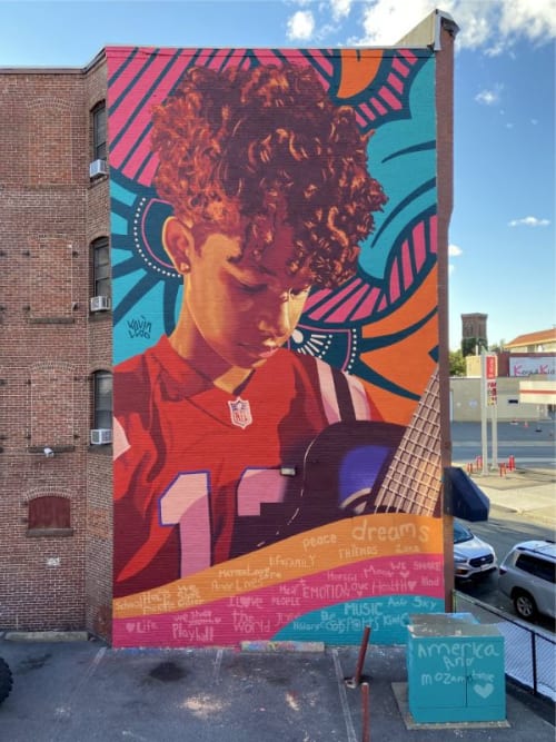 Resonate | Street Murals by Kevin Ledo