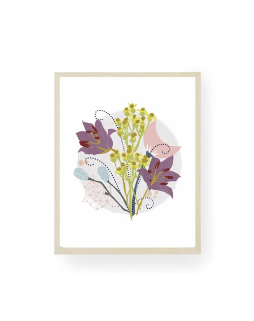 Sprigs - Modern Botanical Print | Paintings by Birdsong Prints