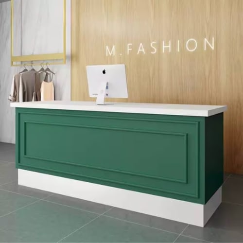 Classic Reception Desk | Tables by Son-ya Luch (Owner) SP Fabrication and Design