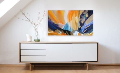 Edge of Paradise | Paintings by Terry Kruse | Private Residence, Calgary in Calgary