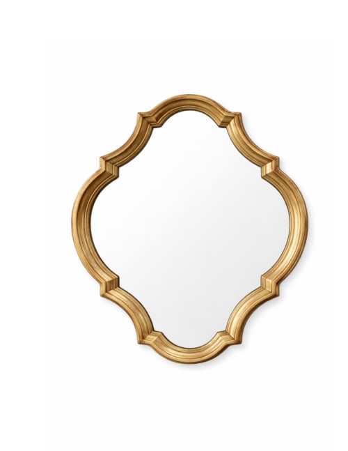 The Florence Scalloped Mirror | Decorative Frame in Decorative Objects by Famous Art Group Of Industries