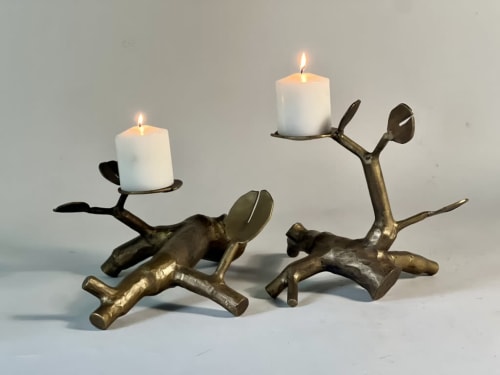 Mangrove Candle Holders | Decorative Objects by CP Lighting