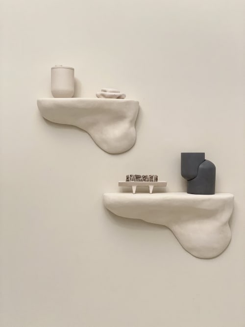 Organic Shelf SET of TWO | Shelving in Storage by ZOA concept