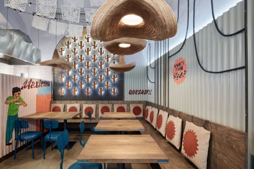 Burrito Loco Seifertova, Restaurants, Interior Design
