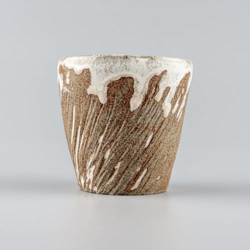 Handmade Carved Cup Omugar Pike | Drinkware by Svetlana Savcic / Stonessa