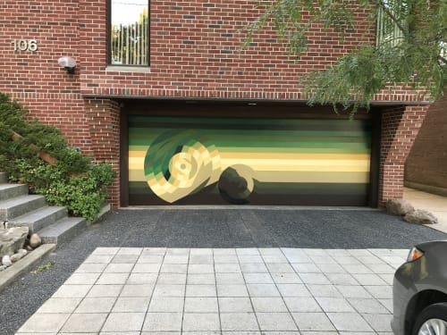 Restoration of 1970's Mural | Public Art by Murals By Marg