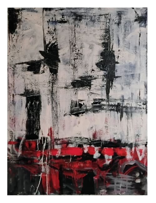 The Birds | Oil And Acrylic Painting in Paintings by Wyldwood Table Co.