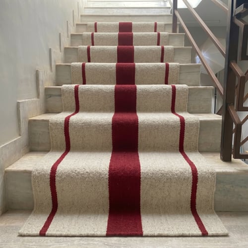 Handwoven Woolen Runner Rug | Rugs by Evergreen Carpets