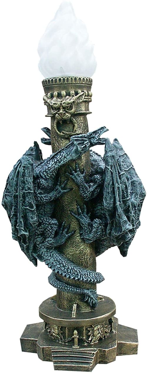 Dragon Lamp gothic all hand made in Europe | Lamps by ultimate European