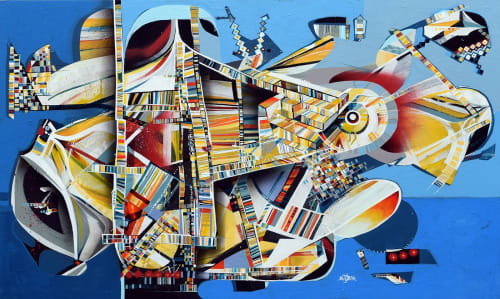 Procession | Mixed Media by John Osgood