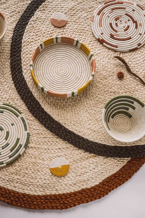 Bogota Large Round Rug | Rugs by ZUAHAZA | Finca San Felipe in La Calera