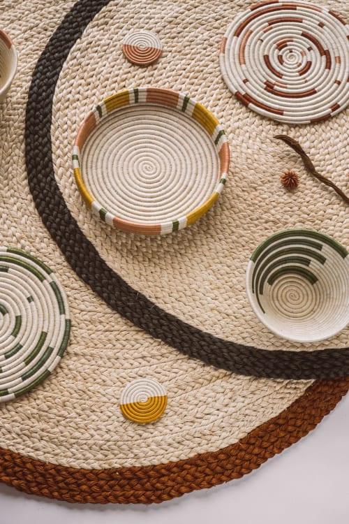 Bogota Large Round Rug | Small Rug in Rugs by Zuahaza by Tatiana | Finca San Felipe in La Calera