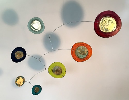 7 Dots - Kinetic Sculpture | Sculptures by Claudine Gevry Studio | Umbra & Lux in Vancouver