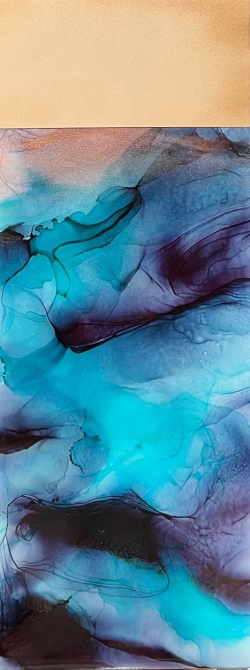 'Seductress III' | Paintings by Christina Twomey Art + Design