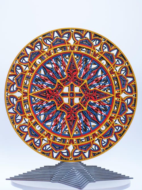 A Message From The Ancient, 1/7 Edition Sculpture | Wall Hangings by Mohamad Aaqib