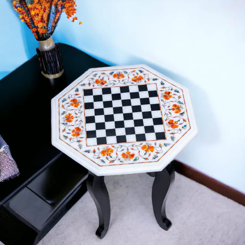 Handmade chess table, Marble chess table, Luxury chess table | Tables by Innovative Home Decors