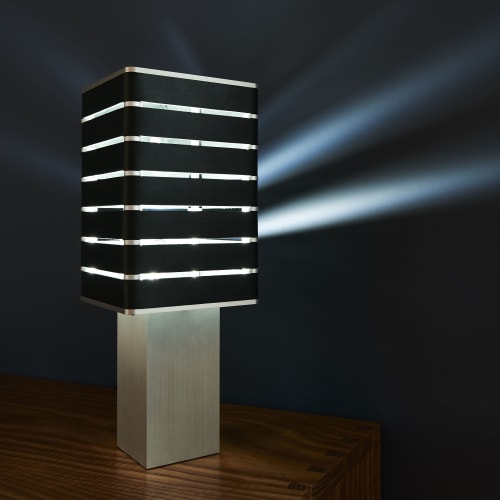 Exigen by Mnima. Table Light Sculpted from Solid Aluminum. | Table Lamp in Lamps by mnima