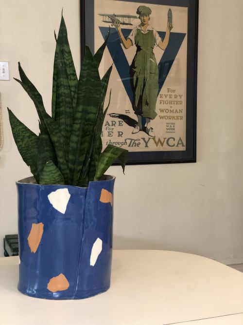 Faux Terrazzo planter | Vases & Vessels by Jamila Goods - Jess Miller