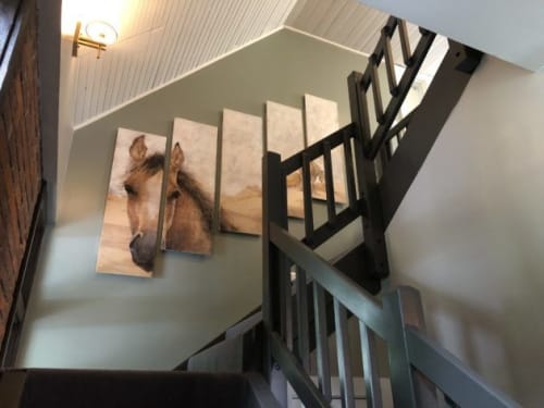 Horses | Paintings by Shayne Art | Birch Road Cellar in Seattle