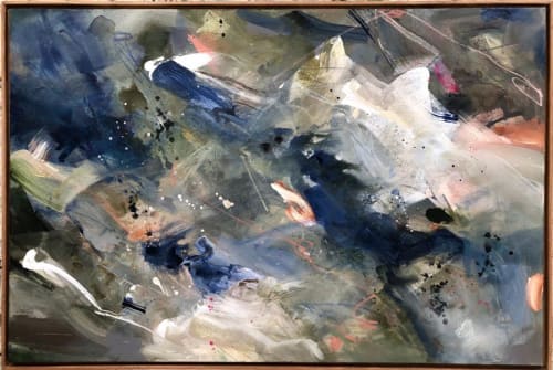 17 Mile Drive | Oil And Acrylic Painting in Paintings by Jennifer McHugh | BENCH Home in San Diego