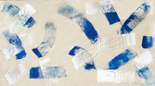 Blue Wind #3 | Oil And Acrylic Painting in Paintings by Arthur  Adams