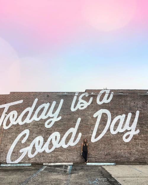 Today is a Good Day | Murals by Lauren Albano | Green Lemon in Tampa