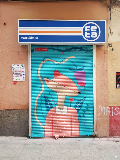 Florecer | Street Murals by Its mancho