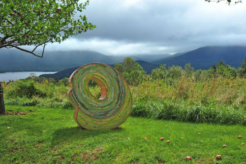 Mt. Top Trio: Verde | Public Sculptures by Susan Tunick
