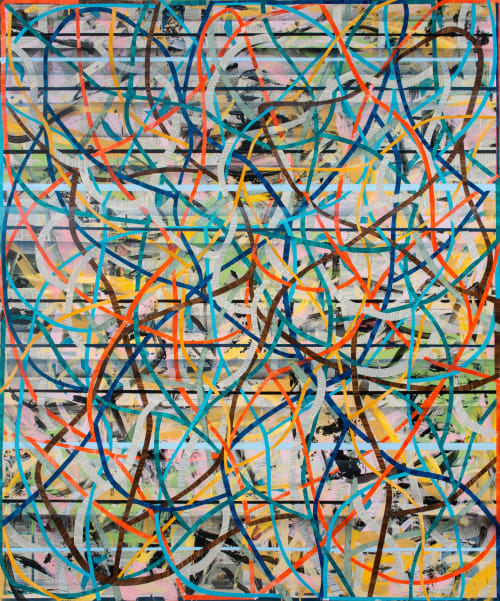 Painting: "Tripping Through The Thicket" | Oil And Acrylic Painting in Paintings by Brad Ellis - Artist