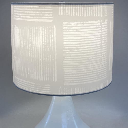 Scandinavian Check Lampshade | Lighting by Robin Ann Meyer
