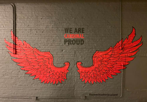 Wings | Murals by Shayne Art | Grover Cleveland Elementary School in Chicago