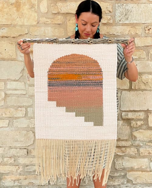 Window to the West | Macrame Wall Hanging in Wall Hangings by Estudio Zanny