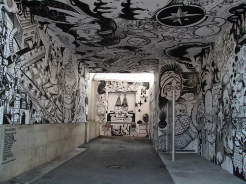 Espace Go, 2011 | Street Murals by PERU143