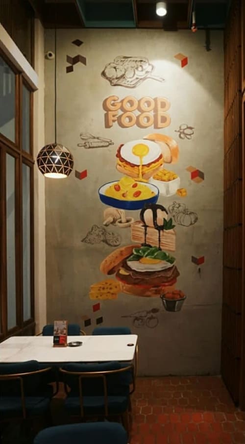 Good Food | Murals by Hujan Buatan