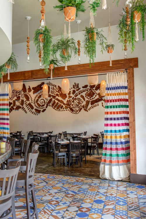 Zocalo Cocina Mexicana & Cantina | Interior Design by Valerie Legras Atelier | Zócalo in Metairie