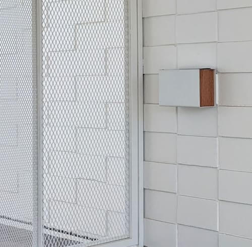 Mailboxes for New Architecture Office | Decorative Objects by Material Mailbox | Baldridge Architects in Austin