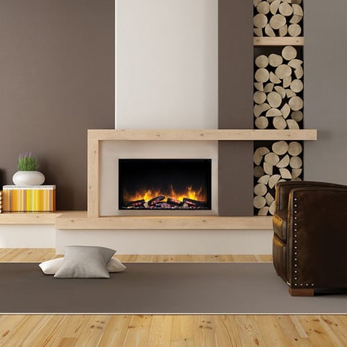 E-FX Slim Line 750S Electric Fireplace | Fireplaces by European Home