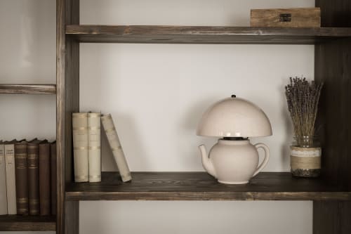 Potts mushroom table lamp | Lamps by ENOceramics