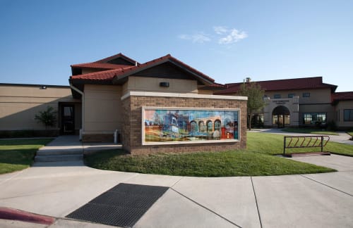 Bridging Localities | Public Mosaics by Lisa Levine | The Rawls Course in Lubbock