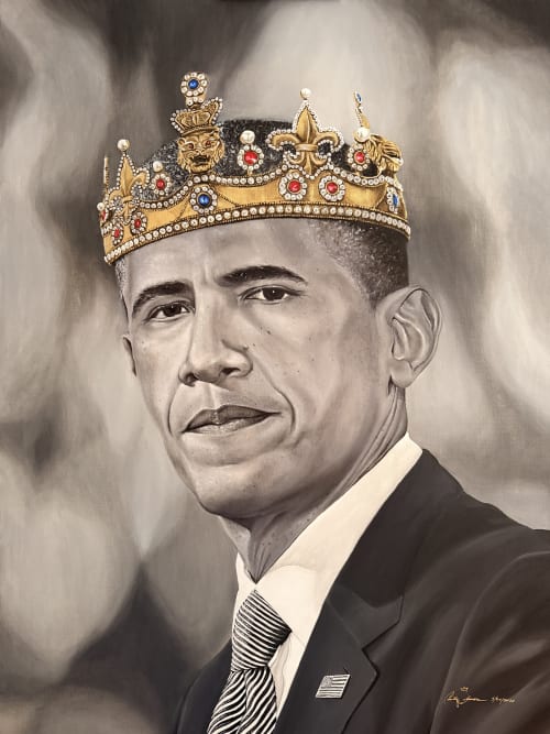 Heavy Is The Head That Wears The Crown | Drawing in Paintings by Bringing Life To Art LLC (B.A.T.L. LLC)