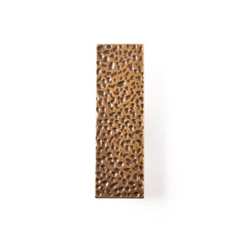Medium Hammered Rectangle | Pull in Hardware by Thea design
