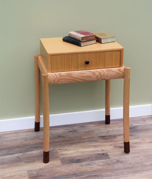 Narah Nightstand | Bedside Table in Tables by Tracy Fiegl