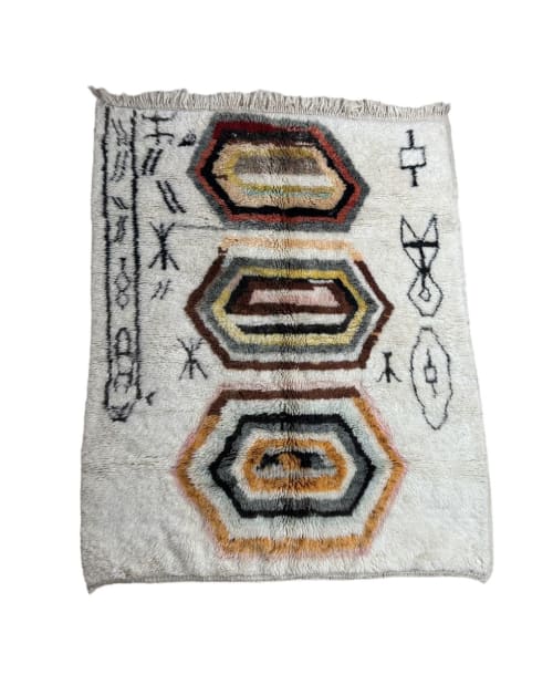 Handwoven rug- Moroccan rug- Berber rug | Rugs by Marrakesh Decor