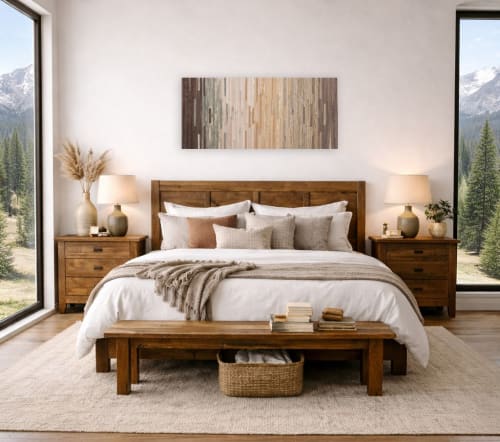 Natural Transition #3 – Reclaimed Wood Wall Art | 48" x 22" | Wall Sculpture in Wall Hangings by Craig Forget