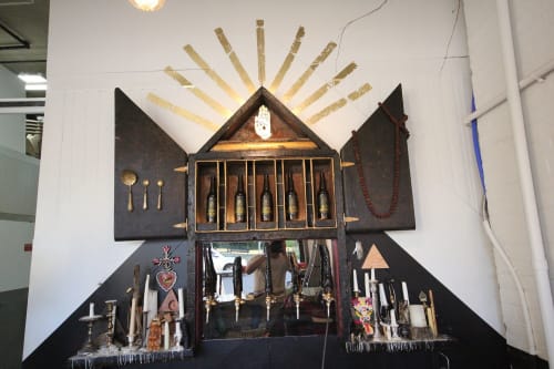 Custom made “Shrine” | Furniture by Borien Studio | Blood Brothers Brewing in Toronto