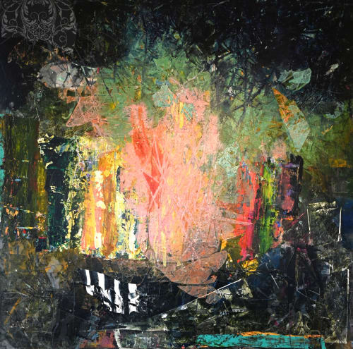 Twin Spirits | Oil And Acrylic Painting in Paintings by Kim Shockley Karelson Art