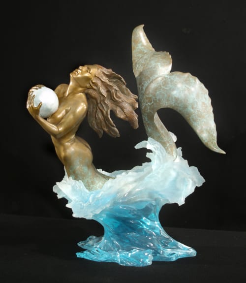 Pearl Diver | Sculptures by Jeff Hall Studio
