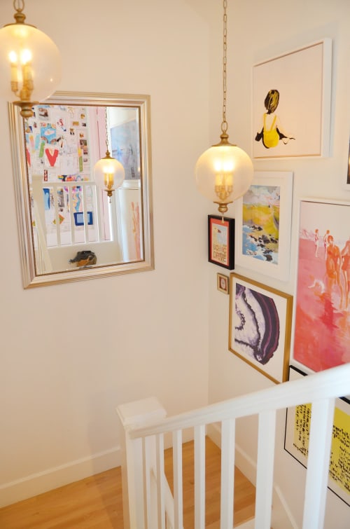 Painting | Paintings by Minted | Summer of Love Victorian in San Francisco