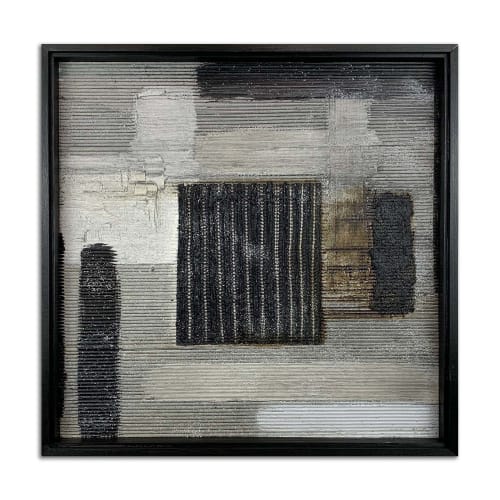 Captive - Original mixed-media abstract | Mixed Media in Paintings by J. Kent Martin