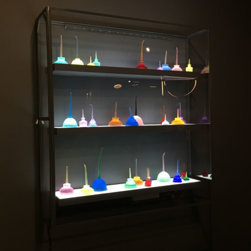 Little Oil Vitrine #1 | Sculptures by Katherine Jackson | ODETTA in New York